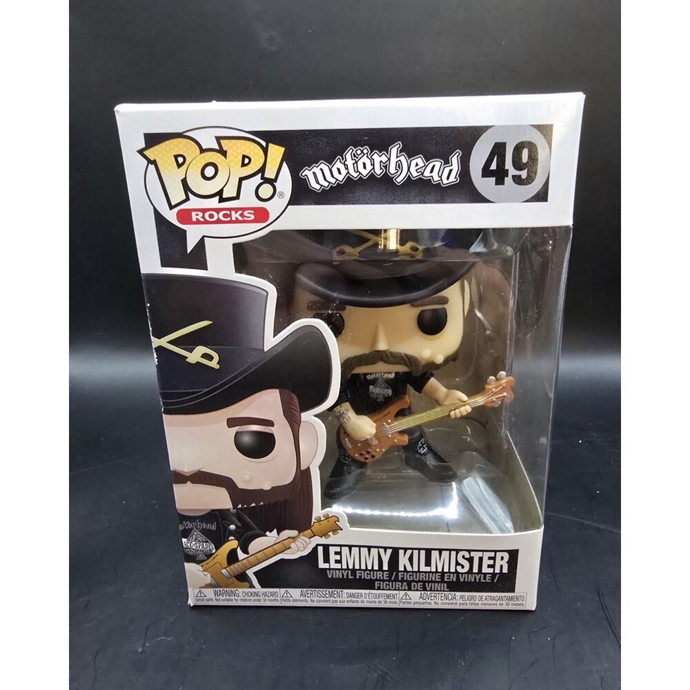 Funko! Pop Vinyl Figure Lemmy Kilmister #49 - Motorhead New